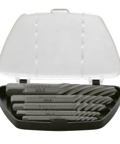 Juego extractor  incola de cochino in para tornillos 5pzs Surtek
