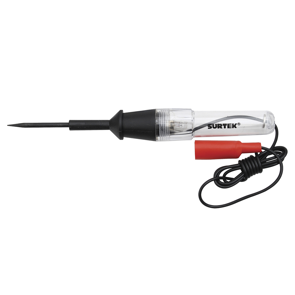 Probador de voltaje de corriente directa 6-12V Surtek