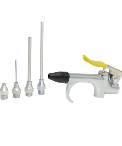 Juego pistola sopleteadora aire 1/4 inNPT con boquillas Surtek