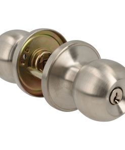 Combo pomo bola y cerrojo doble, acero inoxidable Lock