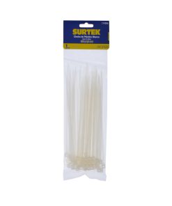 Cincho plástico 160 x 4.8mm 50 piezas natural Surtek