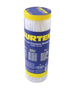 Bote de 650 cinchos plásticos Surtek