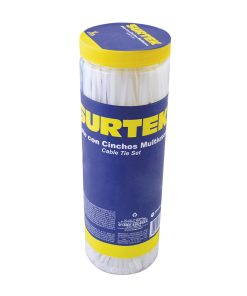 Bote de 800 cinchos plásticos Surtek