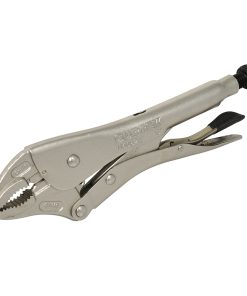 Pinza de presión quijada curva 10 in Surtek