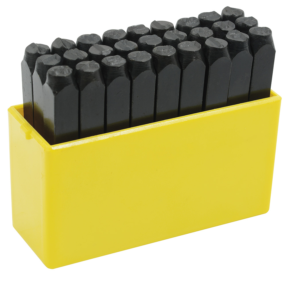 Juego de letras de golpe 4mm Surtek