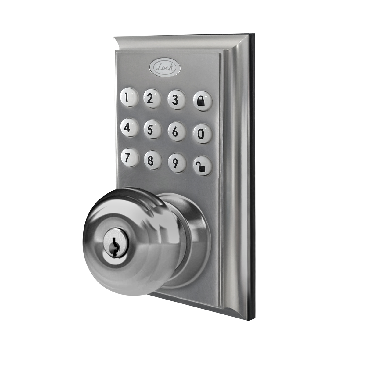 Cerradura digital tipo botón con pomo Lock
