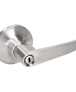 Manija tubular rect función baño acabad níquel satinado Lock