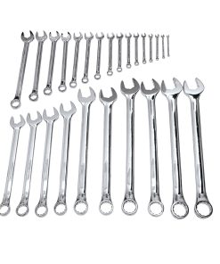 Jgo 26 llaves combinadas pulido espejo 12 puntas pulg Urrea