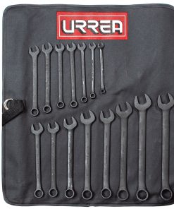 Juego 15 llave combinado black 12 puntas en pulgadas Urrea