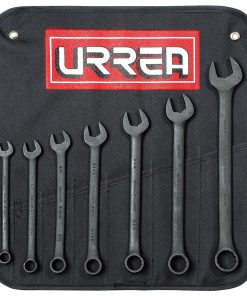 Juego de 7 llave combinado black 12 puntas en pulgadas Urrea