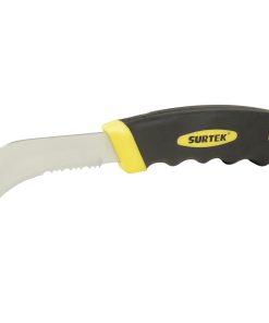 Cuchillo dentado de linóleo 8 in mango bimaterial Surtek