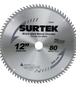 Disco para sierra circular 7-1/4 in 24 dientes Surtek