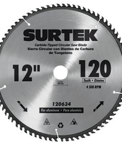 Surtek Disco p/ sierra circular p/ aluminio 12 in120 dientes