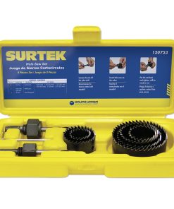Juego de 9 cortacírculos bimetálicos Surtek