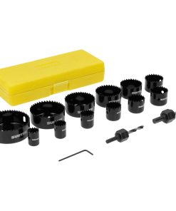 Juego de 15 cortacírculos bimetálicos Surtek
