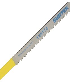 Segueta sierra caladora 10 dientes/pulg zanco U 5pzs Surtek