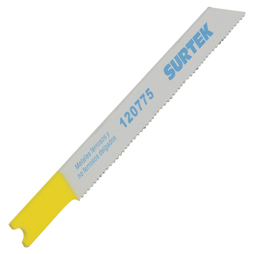 Segueta sierra caladora 24 dientes/pulg zanco U 5pzs Surtek