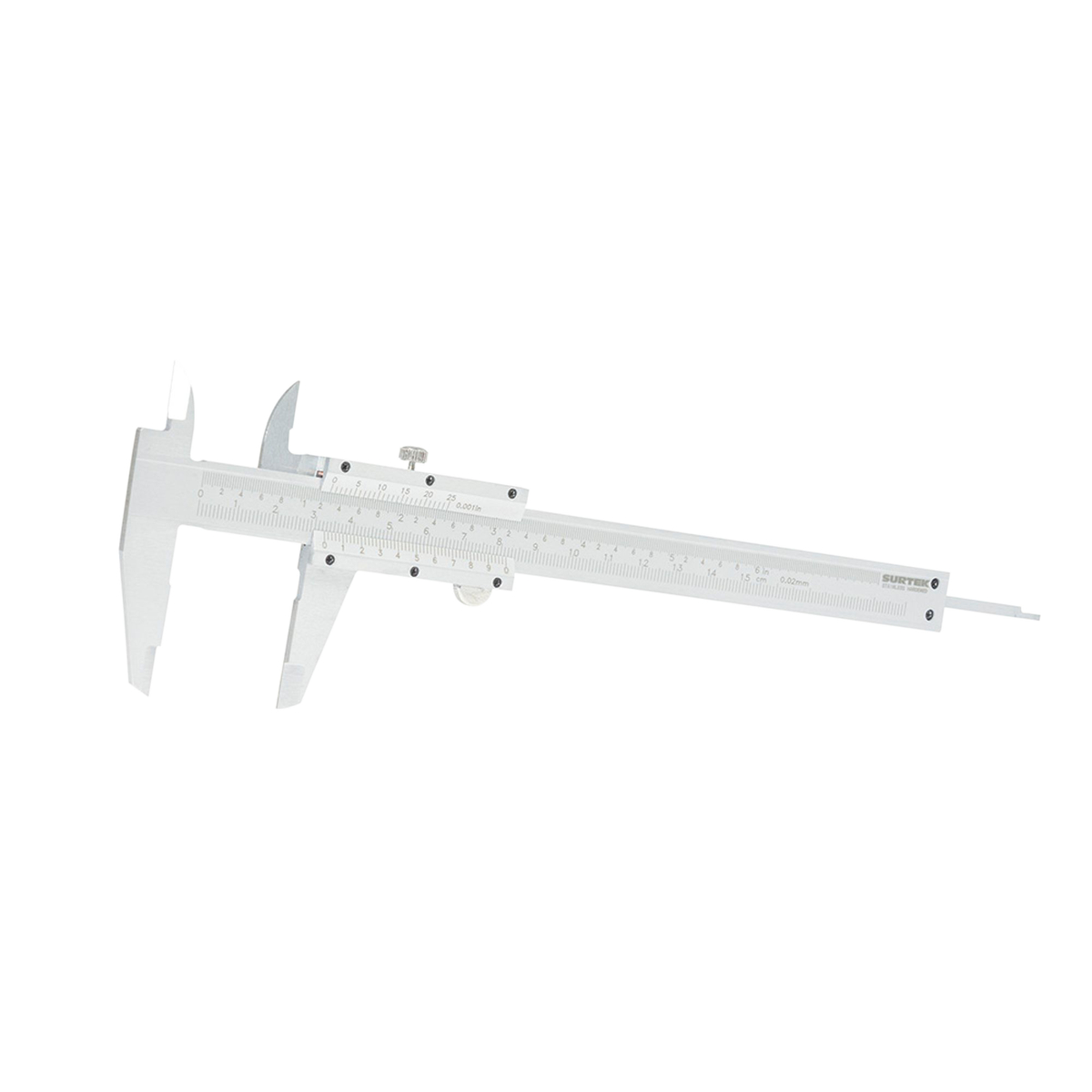 Calibrador pie de rey vernier 0-6 in Surtek