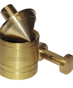 Plomada de latón tipo barril 320gr Surtek