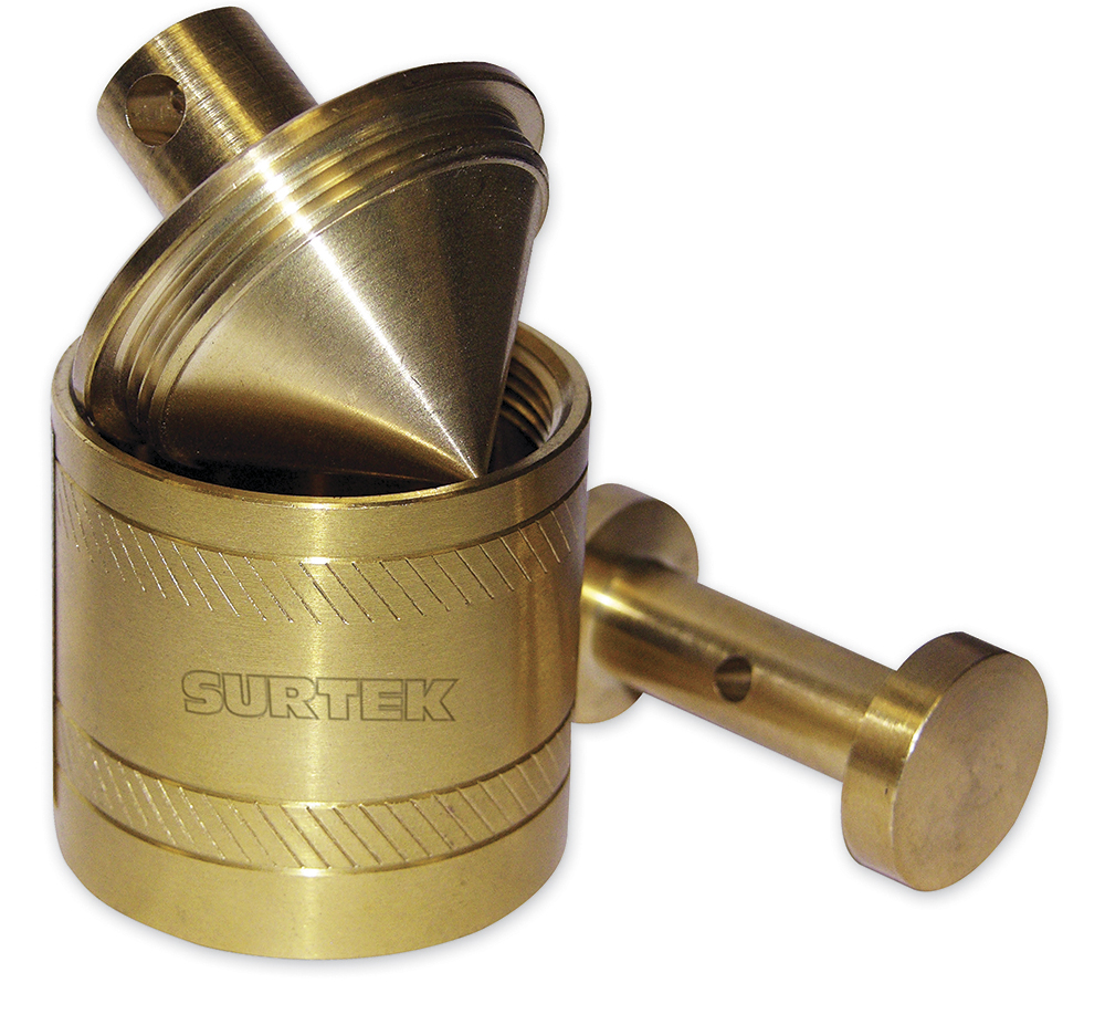 Surtek Plomada de latón tipo barril 570gr