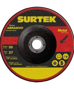 Disco t/27 metal 7x1/8 in Surtek