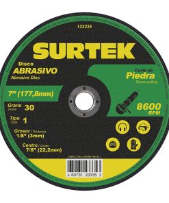 Disco t/1 piedra 7x9/64 in Surtek