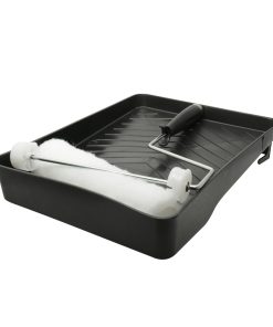 Surtek Kit para pintura de 3 piezas. Incluye repuesto para rodillos de 9? (228,6mm), maneral para rodillos de 9? (228,6mm) y base para rodillos de 10,4? (266mm) x 14,1? (359mm).
