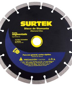 Disco de diamante corte segmentado 5 in Surtek