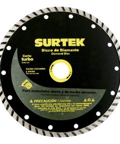 Disco de diamante corte turbo 7 in Surtek