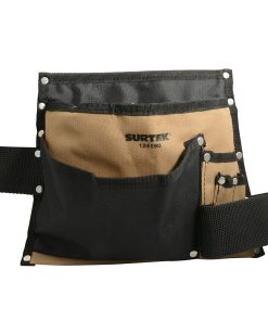 Surtek Estuche portaherramientas tela, cinto 7 compartim.