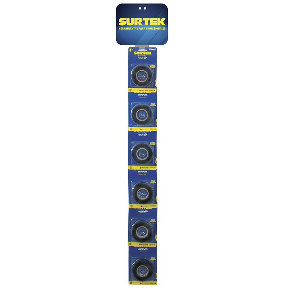 Tira de impulso con cintas de aislar Surtek
