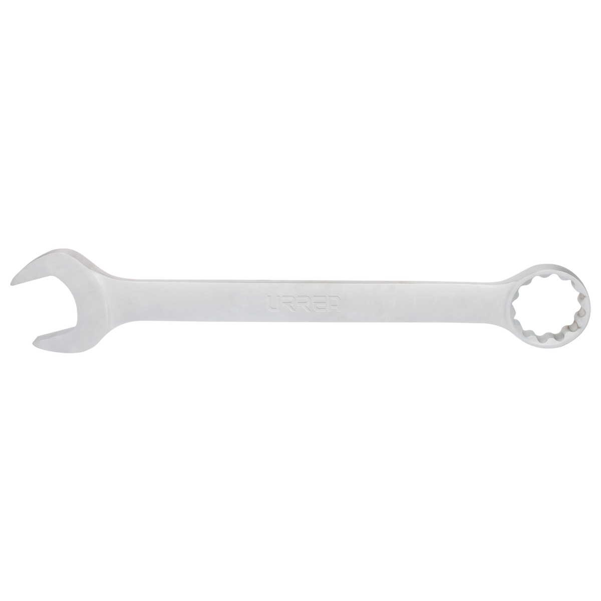 Llave combinada jumbo satinada en pulgadas, 12 puntas, 2-11/ 16 in
