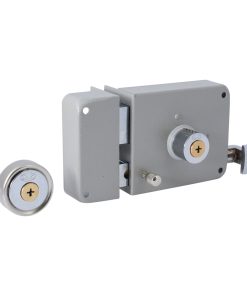 Cerradura sobreponer instalafácil dcha tetra caja color Lock