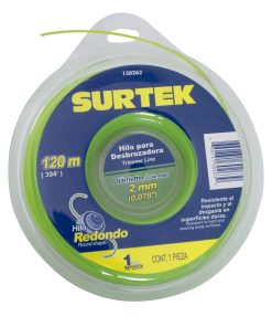 Nylon para desbrozadora en doble blíster 2mm x 120 mt Surtek