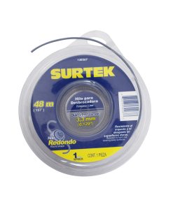 Surtek Nylon p/ desbrozadora en doble blíster 3.3mm x 48 mt