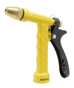 Pistola riego automática boquilla regulable metálica Surtek