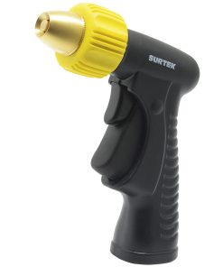 Pistola riego automática boquilla regulable metálica Surtek