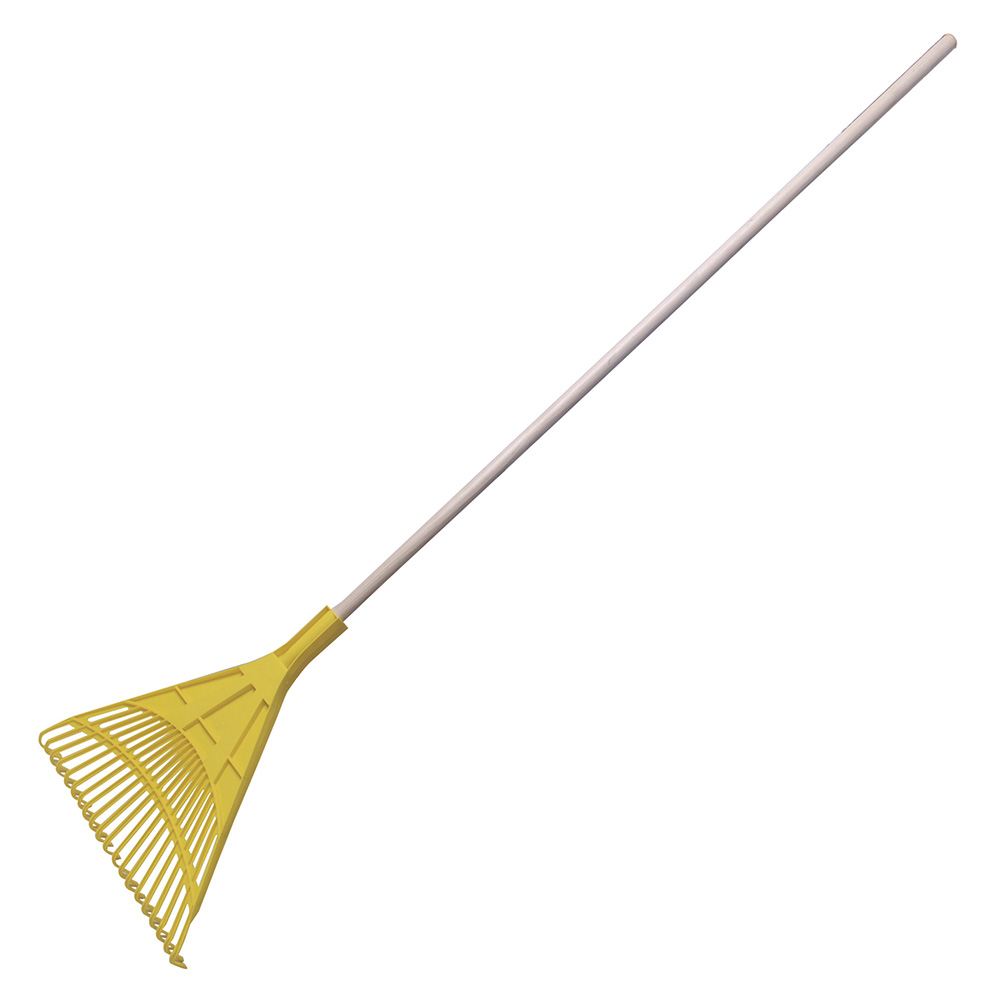 Escoba jardin plastica 20dt Surtek