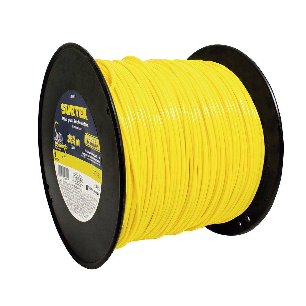 Surtek Nylon para desbrozadora en carrete 2.4mm x 262 mt