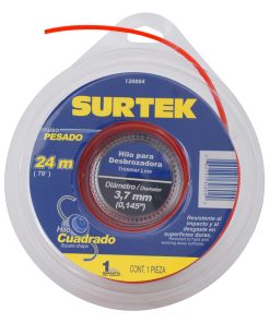 Surtek Nylon cuadrado p desbroz doble blíster 3.7mm x 24 m