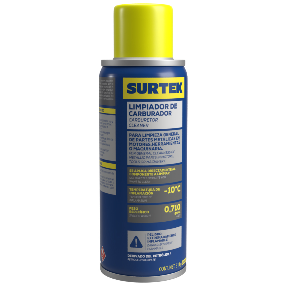 Limpiador de carburador 311g Surtek