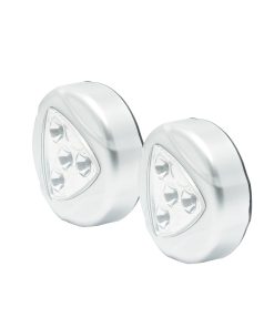 Surtek Lámpara LED para clóset para 3 pilas AAA (2 piezas)
