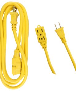 Surtek Extensión eléctrica de uso rudo polarizada 2m