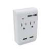 Multicontacto barra 2 entradas 2 puertos USB Surtek