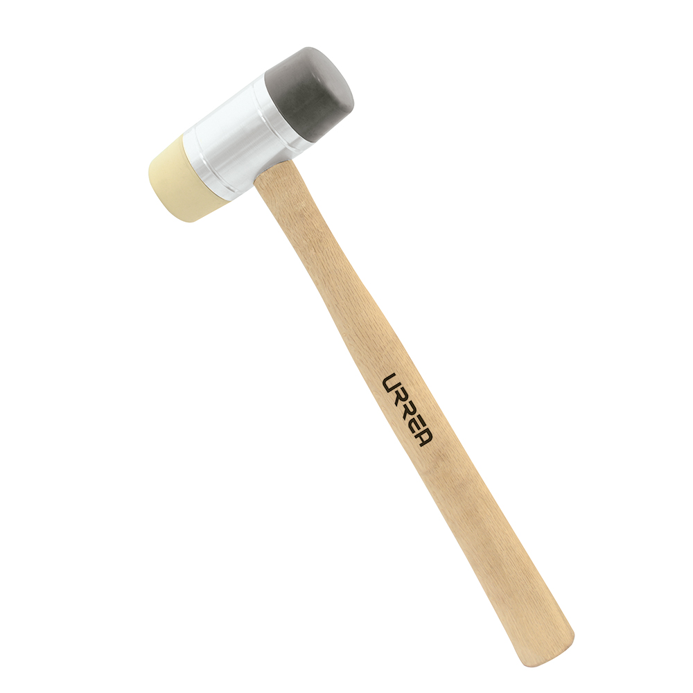 Martillo tapas plásticas intercam 13oz mango madera Urrea