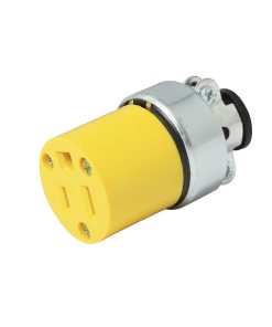 Contacto blindado con abrazadera aterrizado 15A 127V Surtek