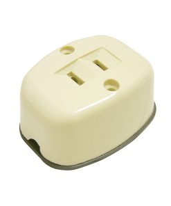 Contacto oval sencillo visible 6A 127V Surtek