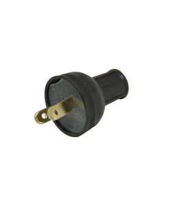 Clavija de hule redonda 15A 127V Surtek