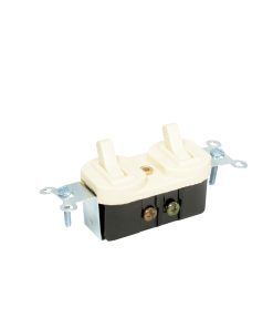 Apagador de palanca doble 15A 127V Surtek