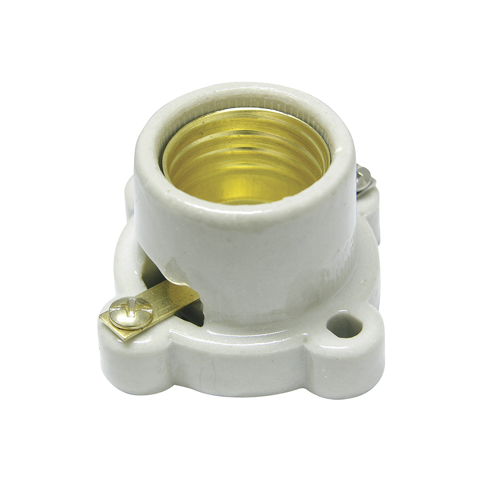 Portalámpara base cuadrada 250V Surtek